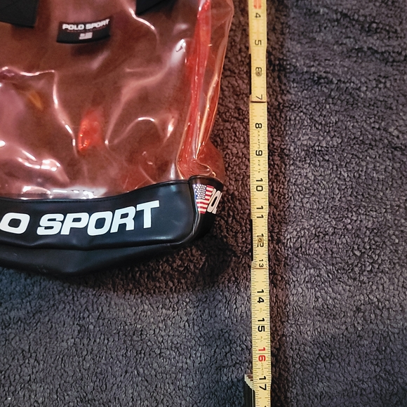 Polo by Ralph Lauren Red and Black Men's Bag - Picture 5 of 7